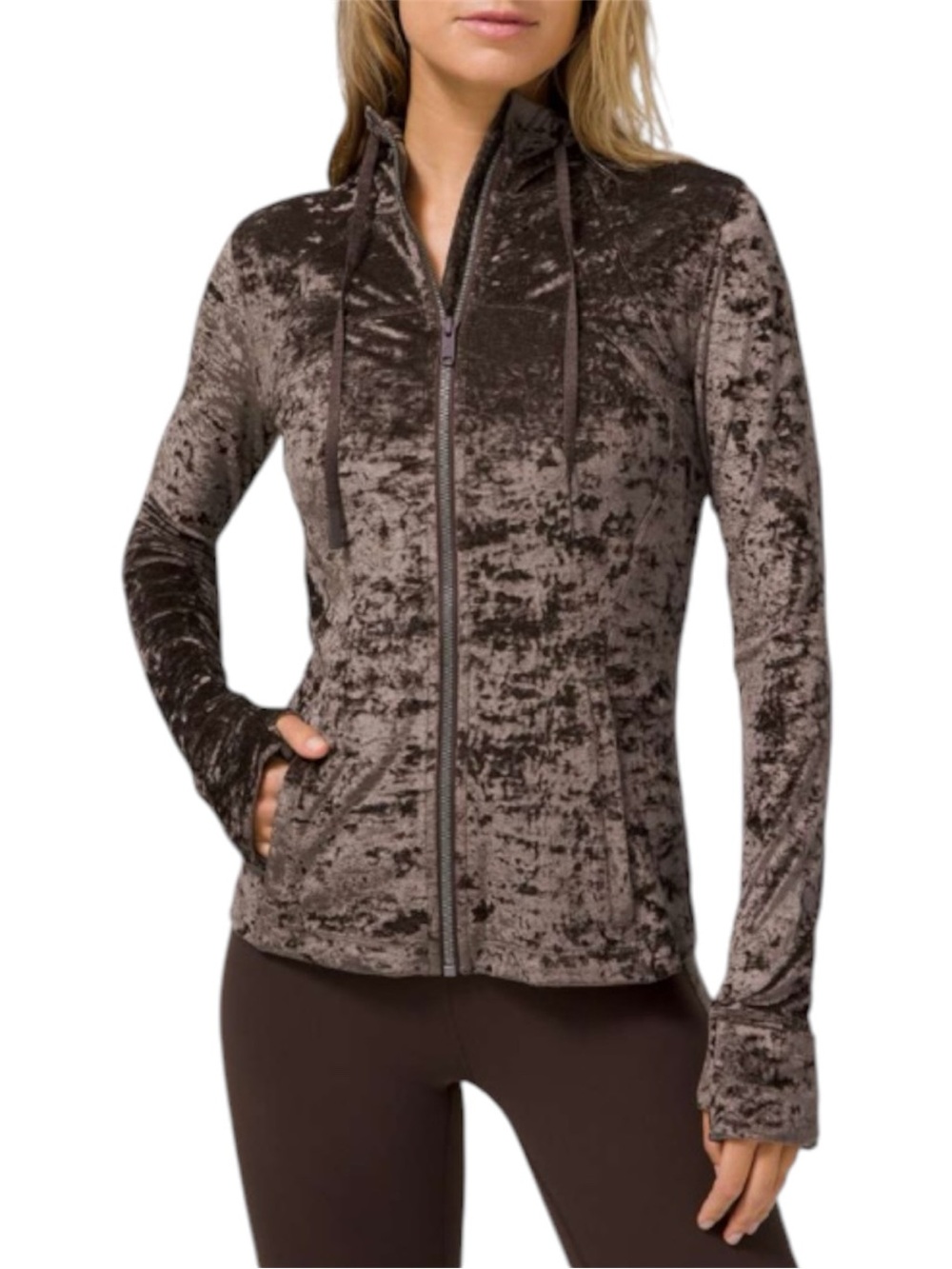 Lululemon Hooded Define Jacket *Crushed Velvet
French Press Size 6